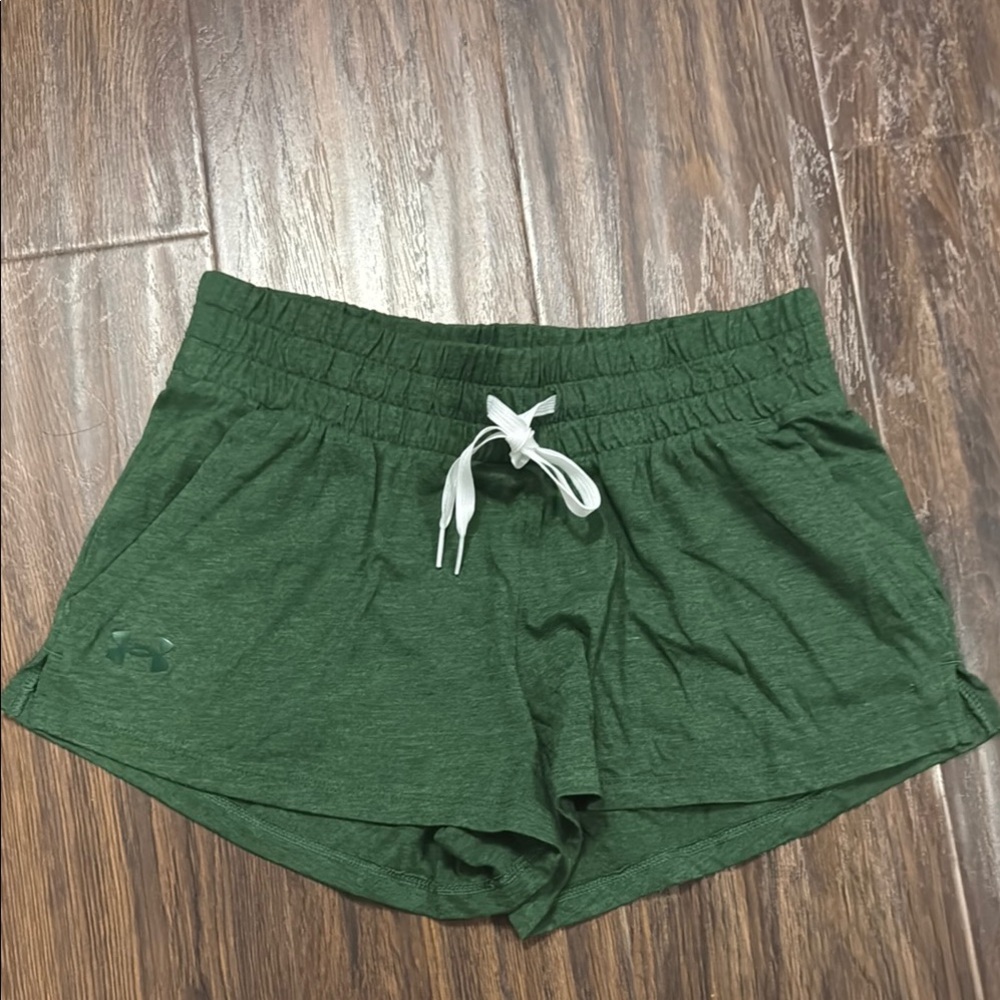 Under Armour Women's Green Shorts